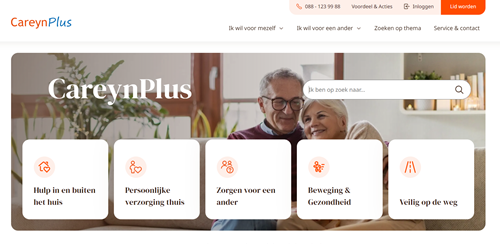 CareynPlus Homepage